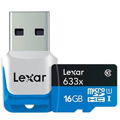 Lexar MicroSD 16GB 633x