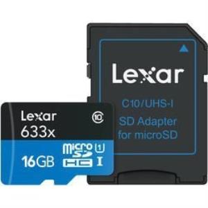 LEXAR - Lexar MicroSD 16GB 633x 