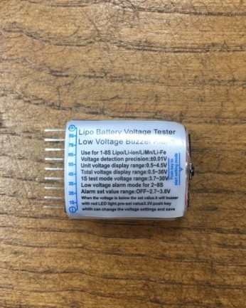 Lipo Battery Voltage Tester - Thumbnail