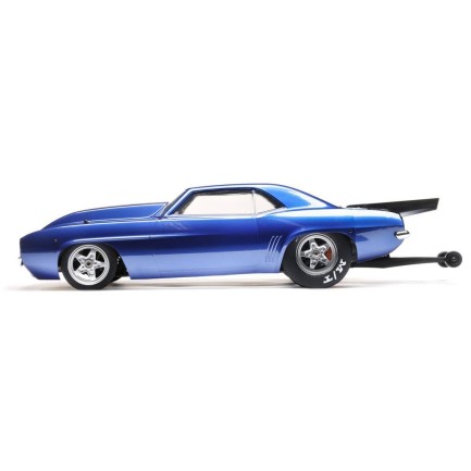 Losi 22S '69 Camaro No Prep 1/10 RTR Brushless Drag Race Car (Blue) w/Spektrum SLT3 2.4GHz Radio Mavi - Thumbnail