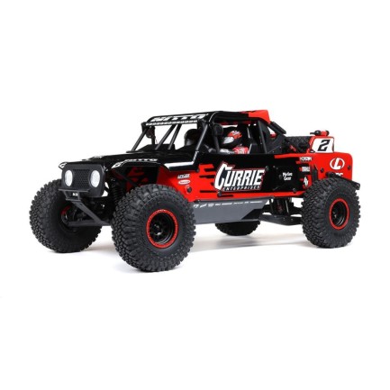 Losi - Losi Hammer Rey U4 1/10 RTR 4WD Brushless Rock Racer Truck (Red) w/2.4GHz Radio, AVC & SMART