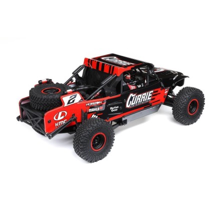 Losi Hammer Rey U4 1/10 RTR 4WD Brushless Rock Racer Truck (Red) w/2.4GHz Radio, AVC & SMART - Thumbnail