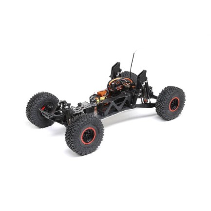 Losi Hammer Rey U4 1/10 RTR 4WD Brushless Rock Racer Truck (Red) w/2.4GHz Radio, AVC & SMART - Thumbnail