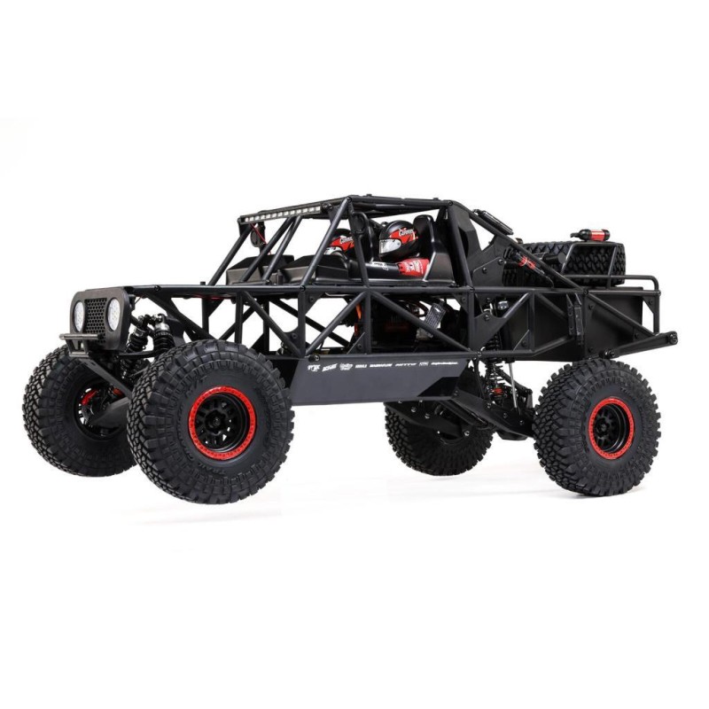 Losi Hammer Rey U4 1/10 RTR 4WD Brushless Rock Racer Truck (Red) w/2.4GHz Radio, AVC & SMART