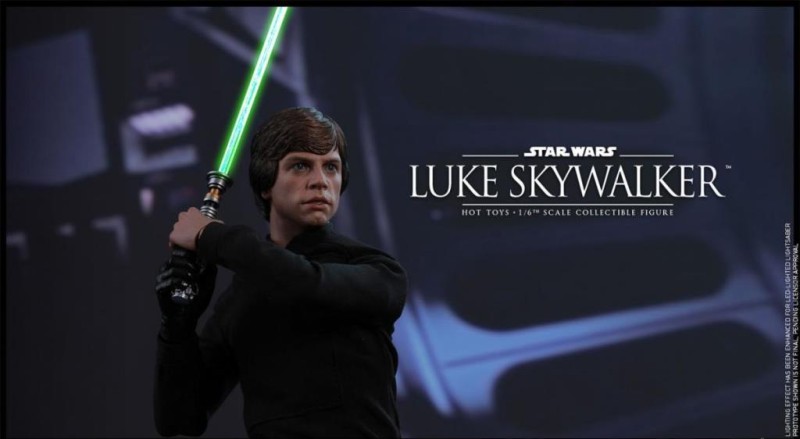 Luke Skywalker Black Outfit Sixth Scale Figure