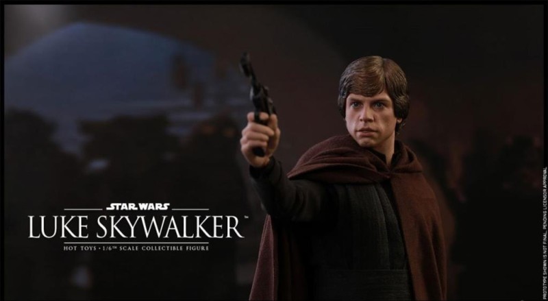 Luke Skywalker Black Outfit Sixth Scale Figure