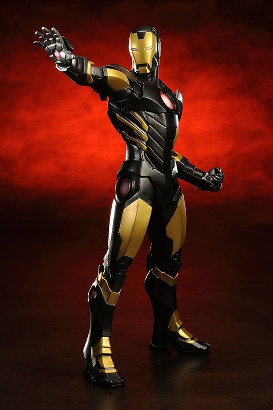 Kotobukiya Marvel Now Ironman Black Art Fx Statue
