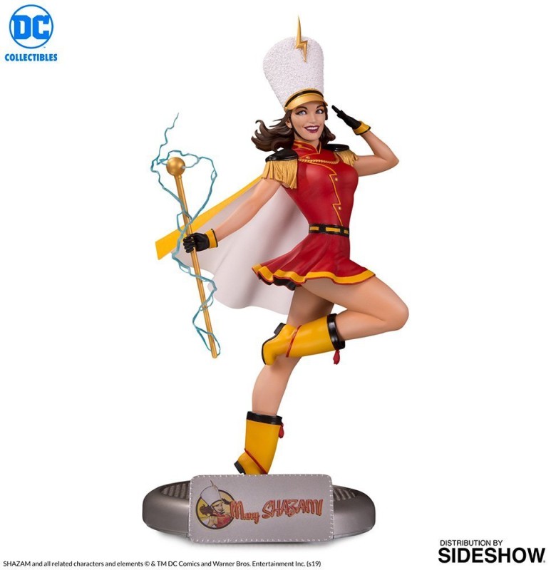 Mary Shazam Statue DC Bombshells