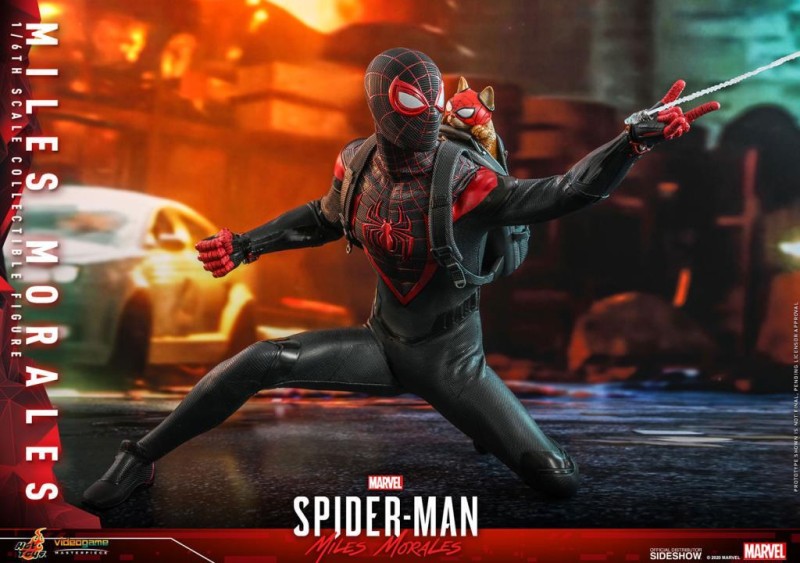 Hot Toys Miles Morales Sixth Scale Figure 907275 VGM46