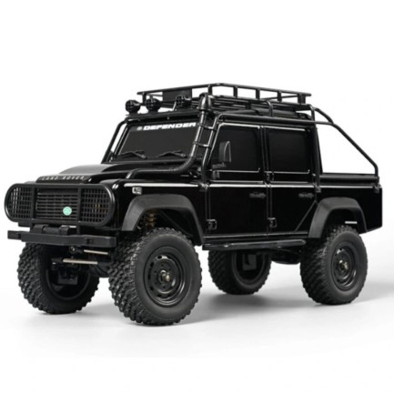 MN Model - MN Model MN111 1/18 Land Rover Defender 110 4WD RC Crawler Uzaktan Kumandalı Araba Siyah