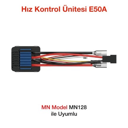 MN Model - MN Model MN128 ESC Hız Kontrol Ünitesi E50A