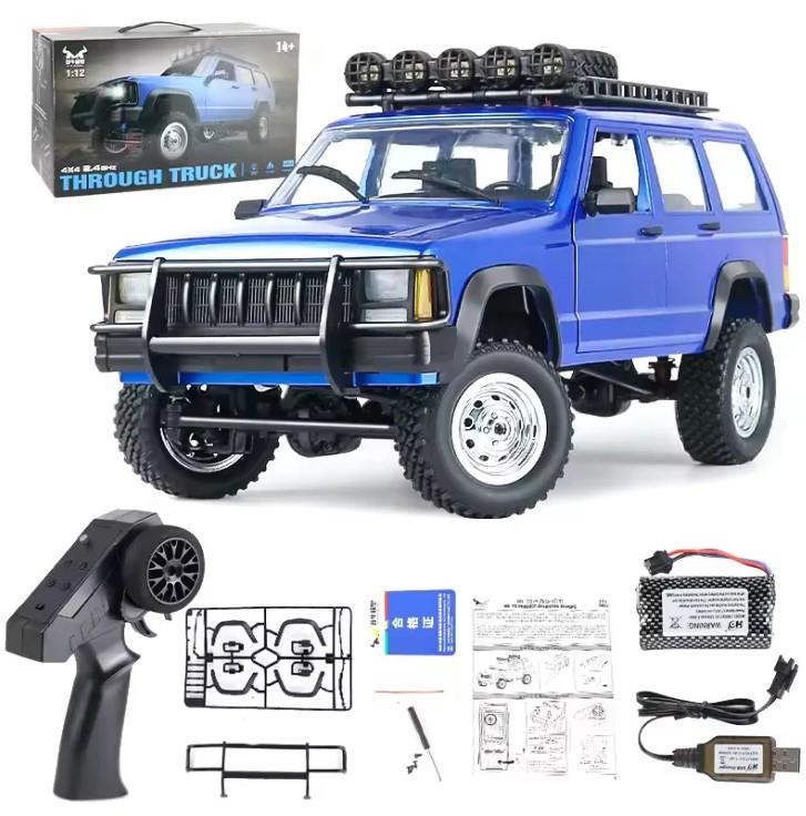 MN Model MN78 1/12 Jeep Cherokee 4WD RC Uzaktan Kumandalı Araba Mavi (ÖN SİPARİŞ - 15AĞUSTOS)