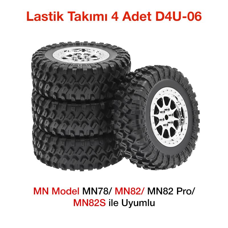 MN Model MN78/MN82/MN82 Pro/MN82S Lastik Takımı 4 Adet D4U-06