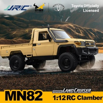MN Model - MN Model MN82 1/12 Toyota Land Cruiser LC79 4WD RC Uzaktan Kumandalı Araba Sarı (ÖN SİPARİŞ - 15AĞUSTOS)