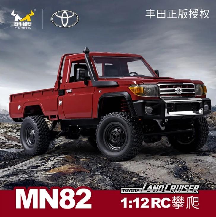 MN Model MN82 1/12 Toyota Land Cruiser LC79 4WD RC Uzaktan Kumandalı Araba Kırmızı (ÖN SİPARİŞ - 15AĞUSTOS)