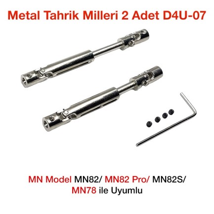 MN Model - MN Model MN82/82 Pro/MN82S/MN78 Metal Tahrik Milleri 2 Adet D4U-07