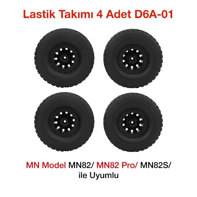 MN Model MN82/82 Pro/MN82S Lastik Takımı 4 Adet D6A-01