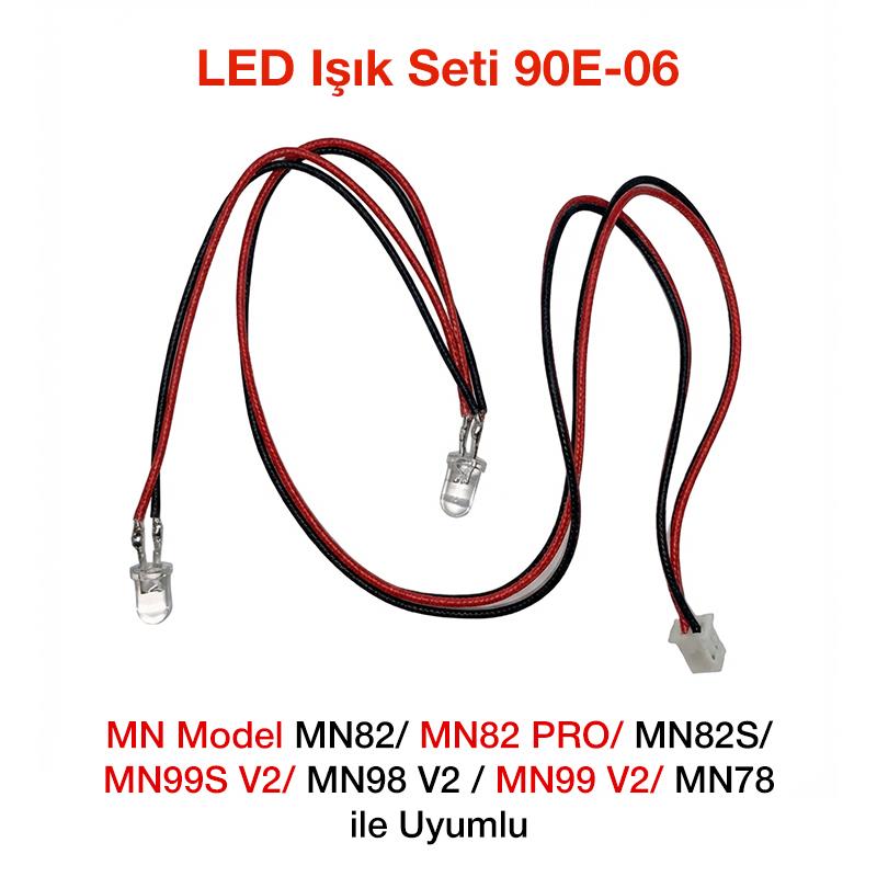 MN Model MN82/MN82 PRO/MN82S/MN99S V2/MN98 V2 /MN99 V2/MN78 için LED Işık Seti 90E-06