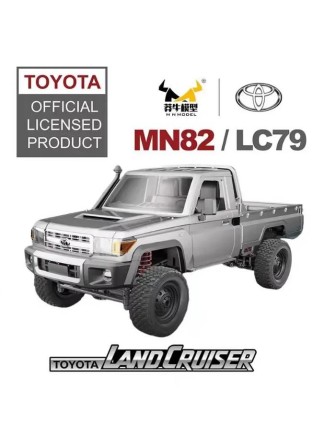 MN Model - MN Model MN82P Pro 1/12 Toyota Land Cruiser LC79 4WD RC Uzaktan Kumandalı Araba Gümüş (ÖN SİPARİŞ - 15AĞUSTOS)