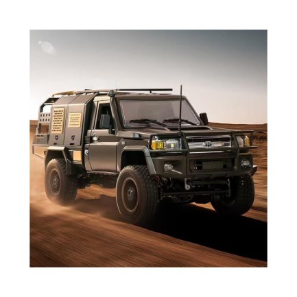 MN Model - MN Model MN82S 1/12 Supertourer Toyota Land Cruiser LC79 4WD RC Uzaktan Kumandalı Araba Gümüş (ÖN SİPARİŞ - 15AĞUSTOS)