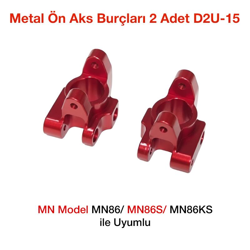 MN Model MN86/MN86S/MN86KS Metal Ön Aks Burçları 2 Adet D2U-15