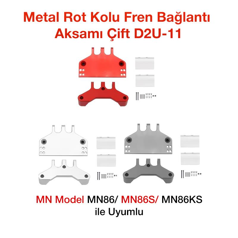 MN Model MN86/MN86S/MN86KS Metal Rot Kolu Fren Bağlantı Aksamı Çift D2U-11