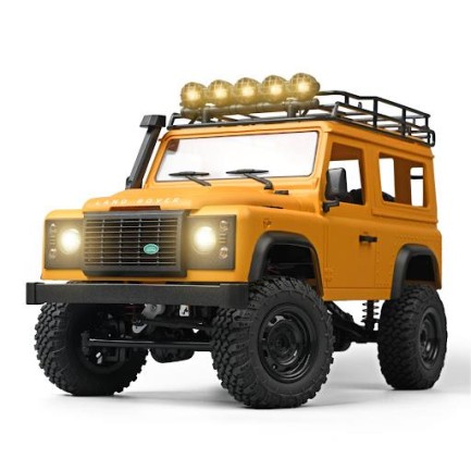 MN Model - MN Model MN98 V2 1/12 Land Rover Defender D90 4WD RC Uzaktan Kumandalı Araba Sarı (ÖN SİPARİŞ - 15AĞUSTOS)