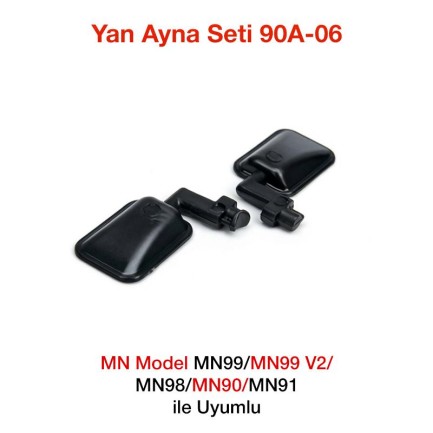 MN Model - MN Model MN99/MN99 V2/MN98 V2/MN90/MN91 için Yan Ayna Seti 90A-06