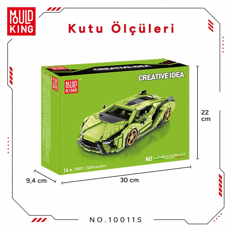 Mould King 10011S Yaratıcı Yapı Blok Seti Building Blocks