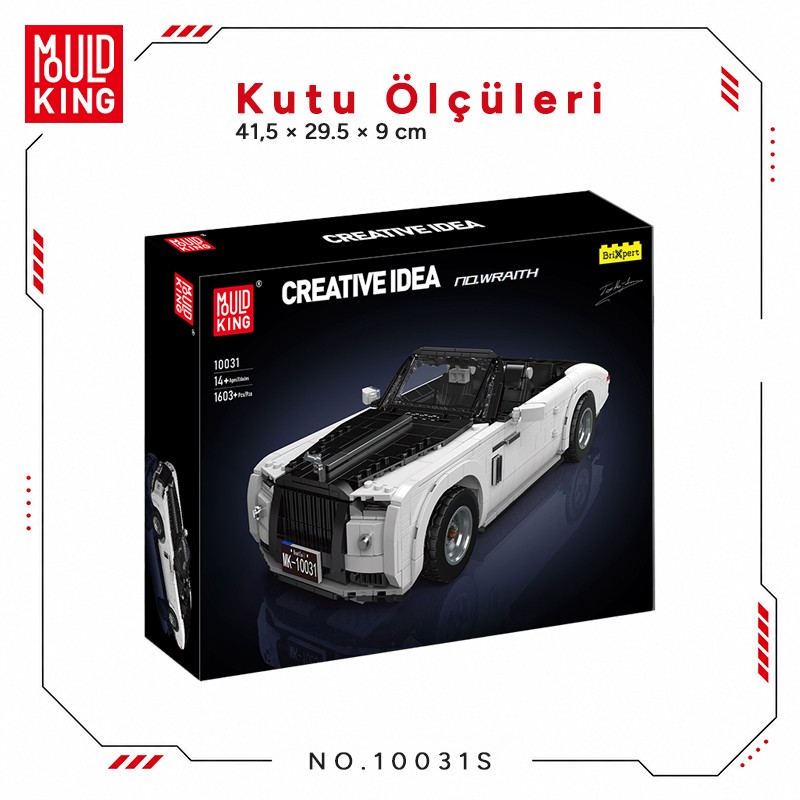 Mould King 10031S Yaratıcı Yapı Blok Seti Building Blocks