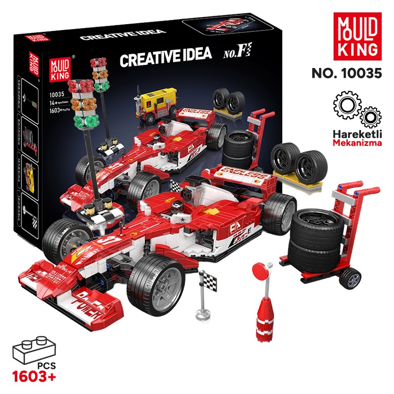 Mould King 10035 Yaratıcı Yapı Blok Seti Building Blocks