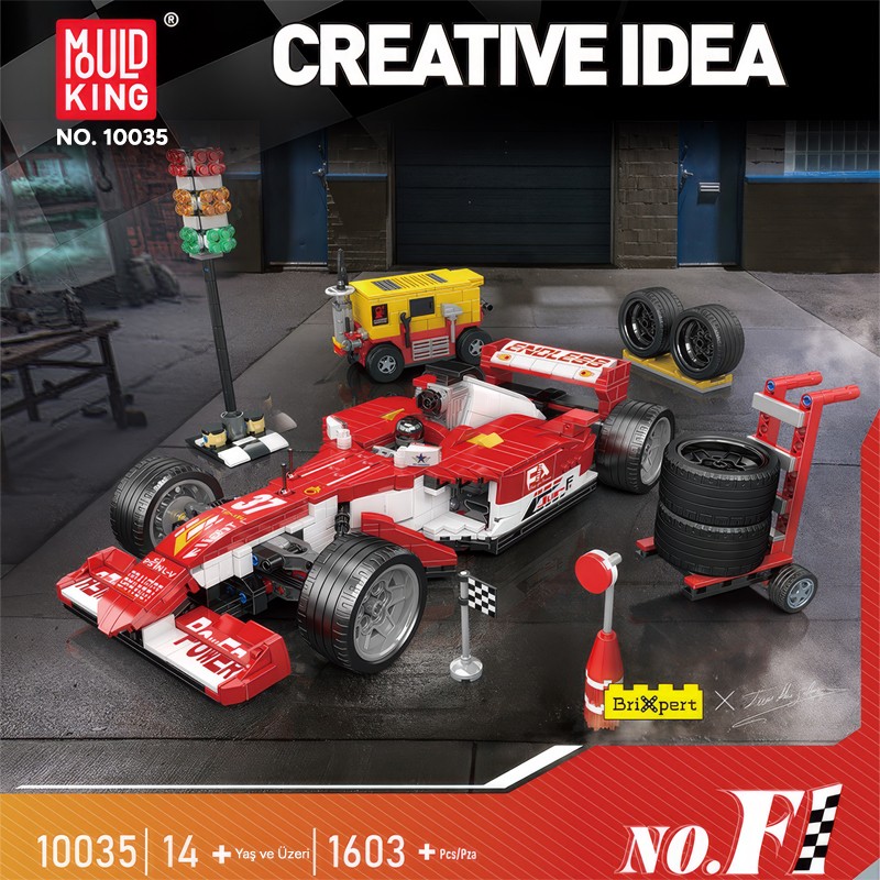 Mould King 10035 Yaratıcı Yapı Blok Seti Building Blocks