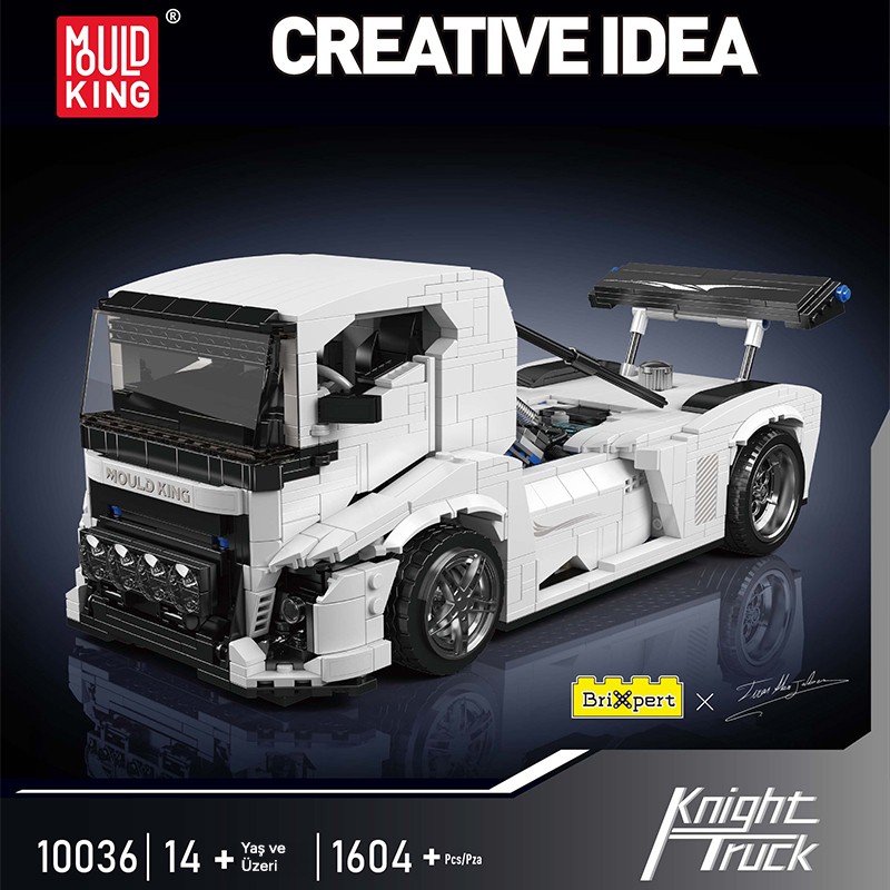 Mould King 10036 Yaratıcı Yapı Blok Seti Building Blocks