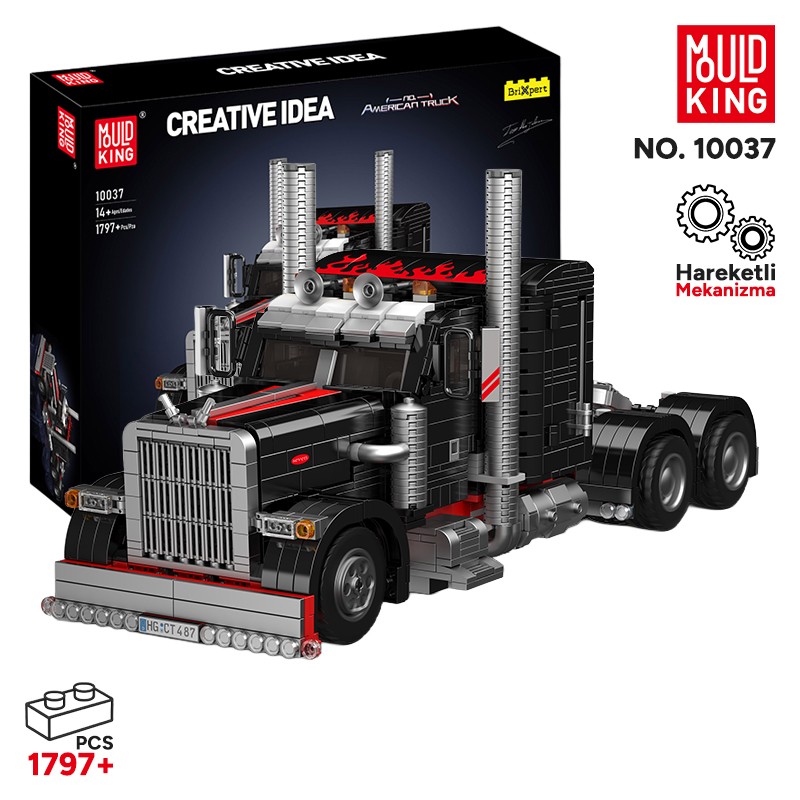 Mould King 10037 Yaratıcı Yapı Blok Seti Building Blocks