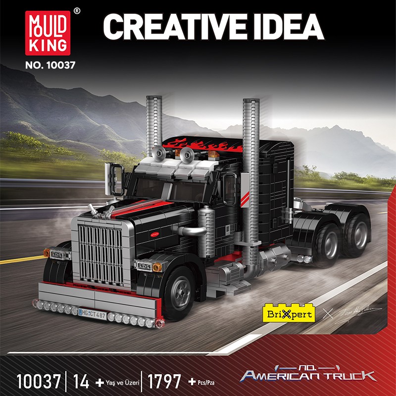 Mould King 10037 Yaratıcı Yapı Blok Seti Building Blocks