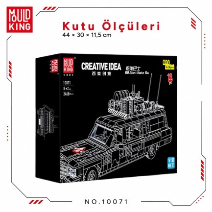 Mould King 10071 Yaratıcı Yapı Blok Seti Building Blocks - Thumbnail