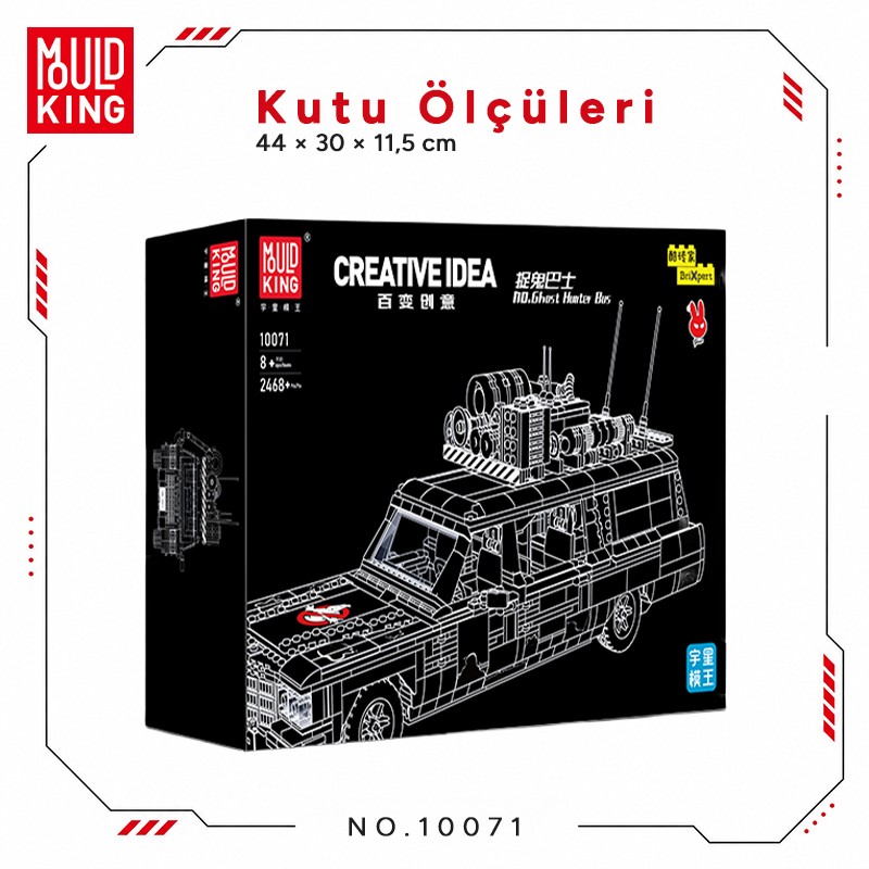 Mould King 10071 Yaratıcı Yapı Blok Seti Building Blocks