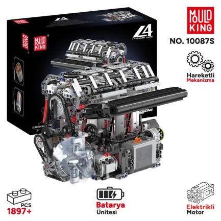Mould King - Mould King 10087S Yaratıcı Yapı Blok Seti Building Blocks