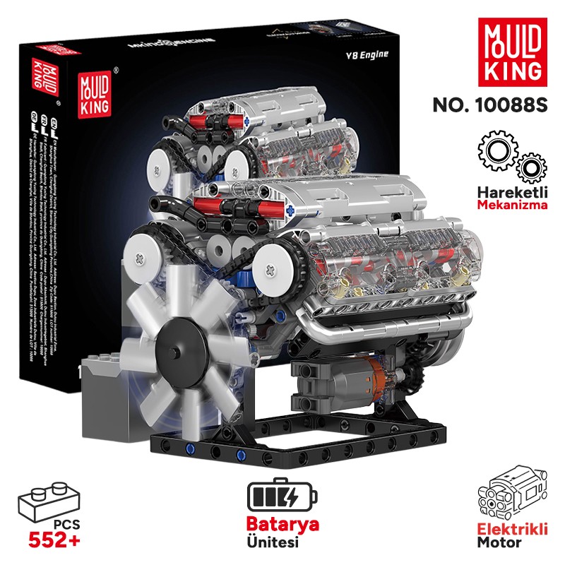Mould King 10088S Yaratıcı Yapı Blok Seti Building Blocks