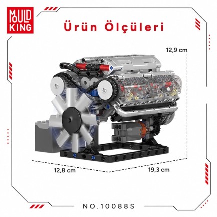 Mould King 10088S Yaratıcı Yapı Blok Seti Building Blocks - Thumbnail