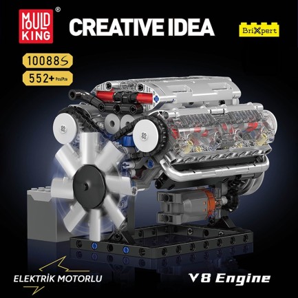 Mould King 10088S Yaratıcı Yapı Blok Seti Building Blocks - Thumbnail