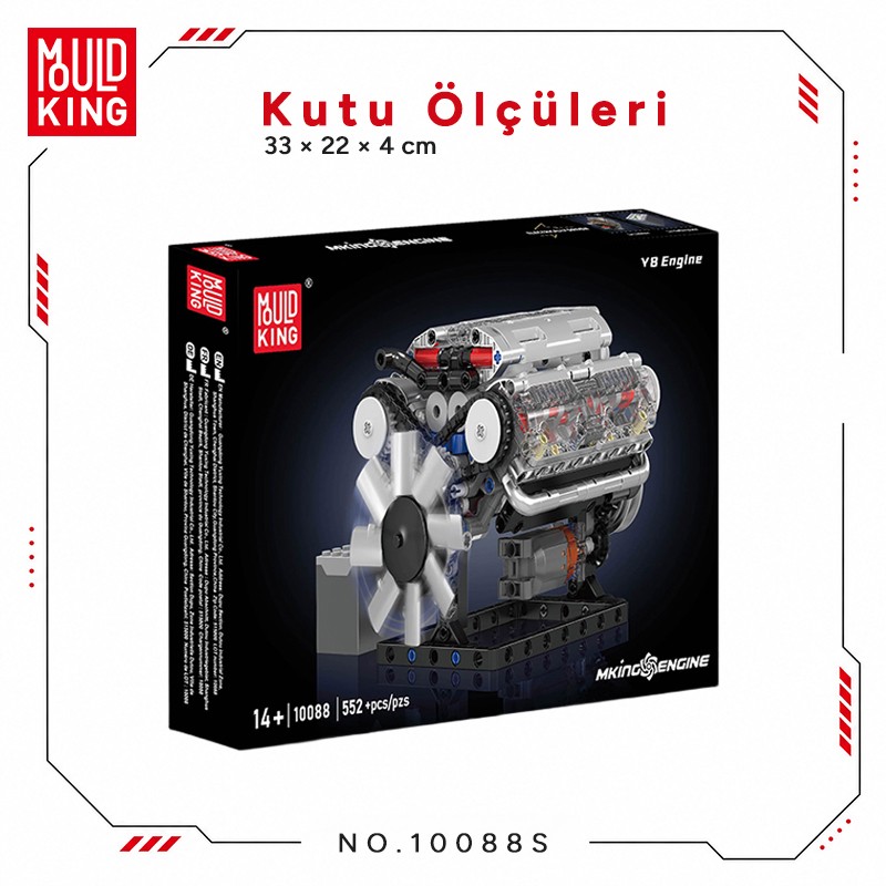 Mould King 10088S Yaratıcı Yapı Blok Seti Building Blocks