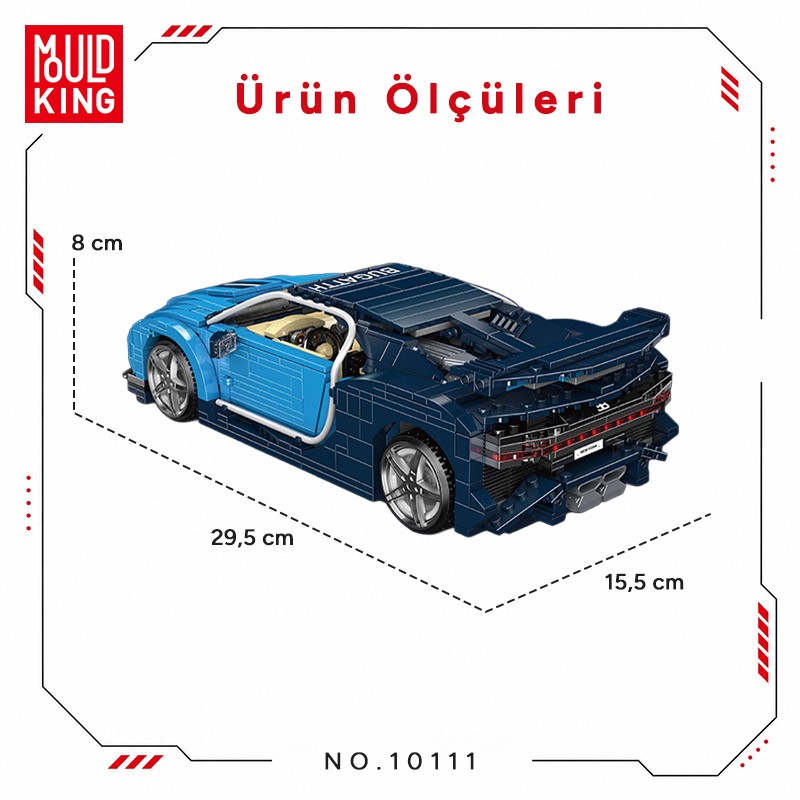 Mould King 10111 Yaratıcı Yapı Blok Seti Building Blocks