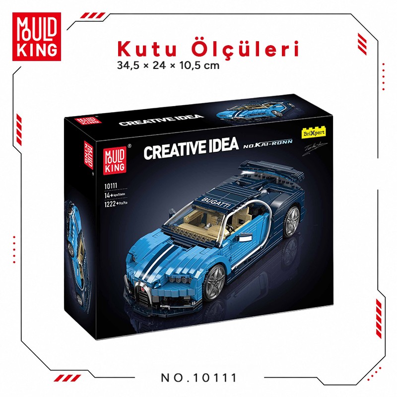Mould King 10111 Yaratıcı Yapı Blok Seti Building Blocks