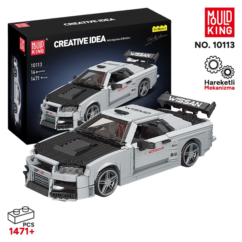 Mould King 10113 Yaratıcı Yapı Blok Seti Building Blocks