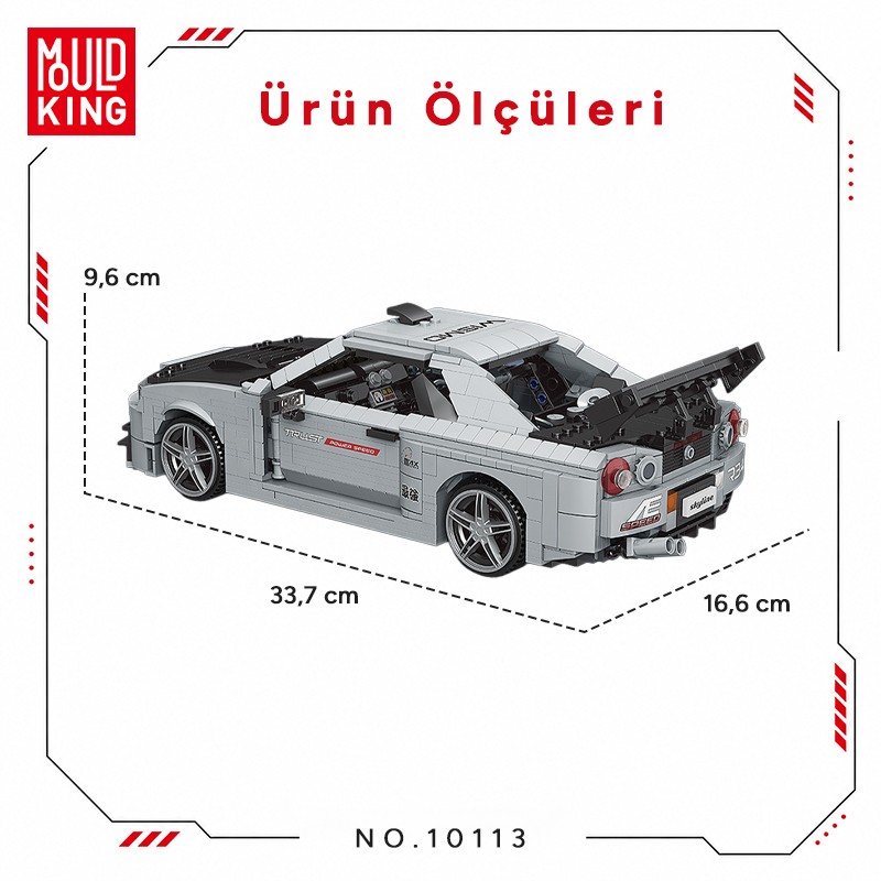 Mould King 10113 Yaratıcı Yapı Blok Seti Building Blocks