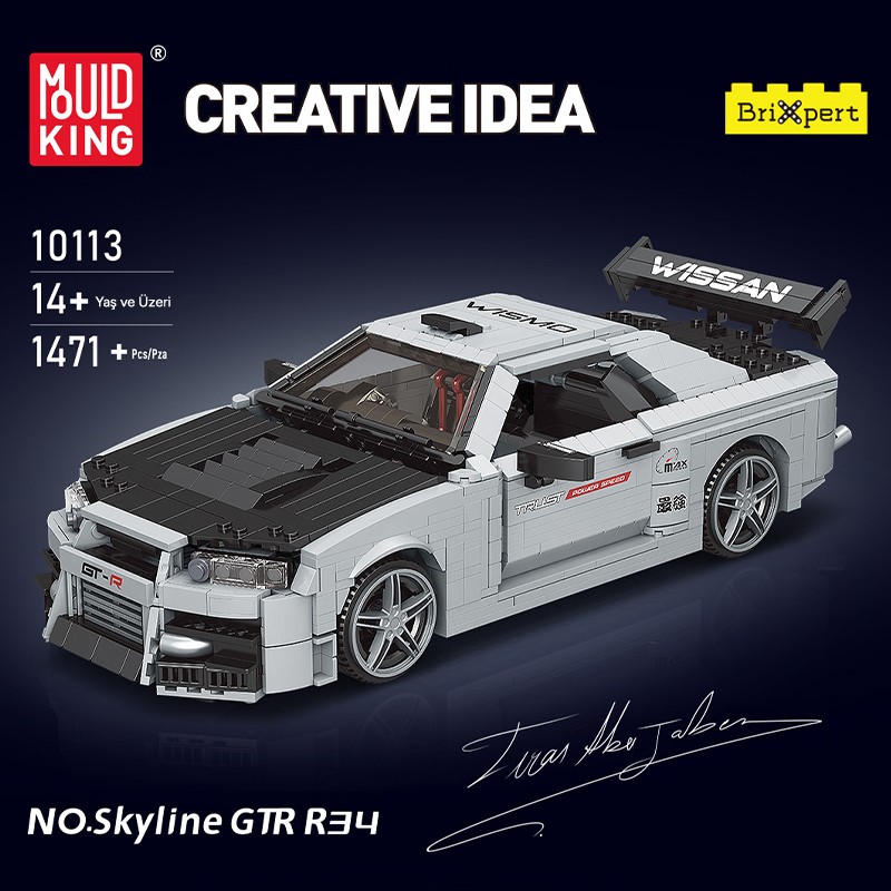 Mould King 10113 Yaratıcı Yapı Blok Seti Building Blocks