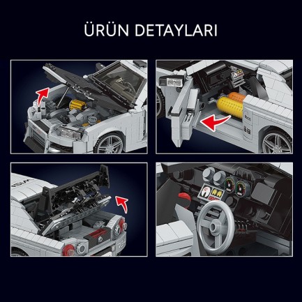 Mould King 10113 Yaratıcı Yapı Blok Seti Building Blocks - Thumbnail