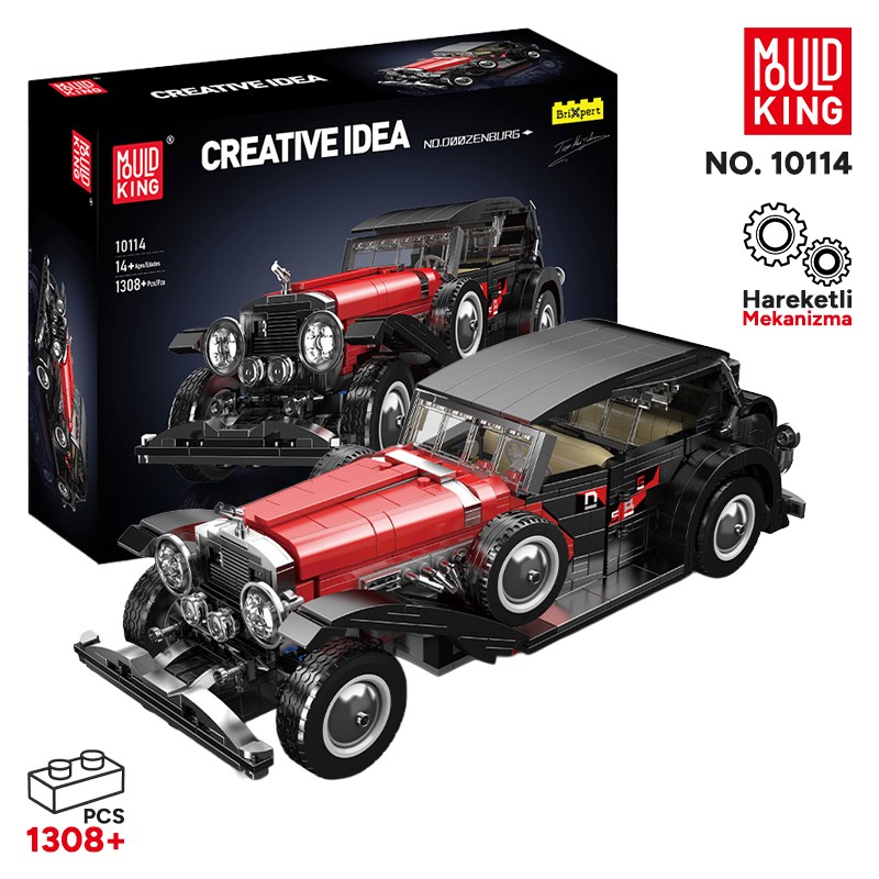Mould King 10114 Yaratıcı Yapı Blok Seti Building Blocks