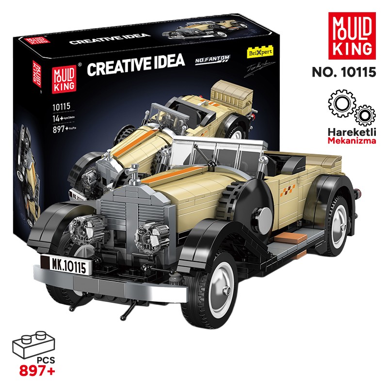 Mould King 10115 Yaratıcı Yapı Blok Seti Building Blocks